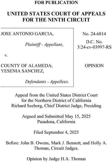 San Rafael, Calif., September 4, 2025 – The Ninth Circuit Court of Appeals has ruled that Alameda County’s Ordinance 2023-31, which crimi...