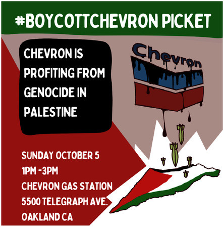 Image of sludge dripping off Chevron logo, then becoming bombs