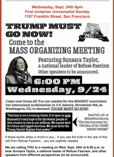 Mass Organizing Meeting