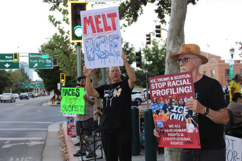 Protesting On The Street