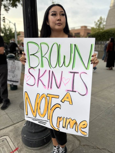 Brown Skin Is Not A Crime