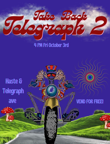 Corner of Haste Ave and TELEGRAPH AVE 