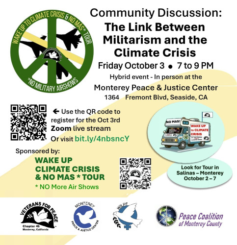 Monterey Peace and Justice Center, 1364 Fremont Blvd, Seaside, CA 93955