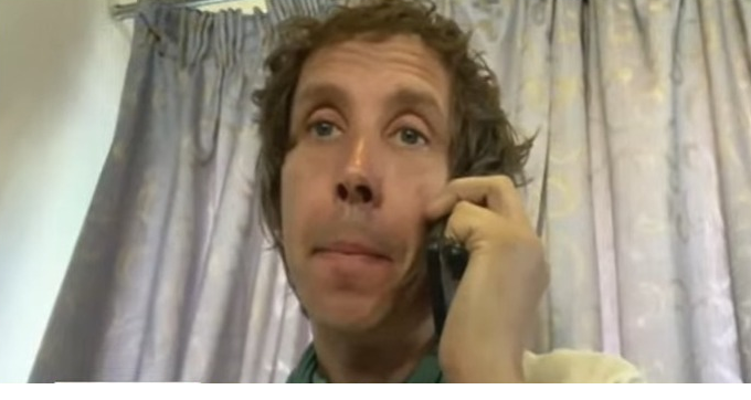 Thomas Becker en Barco Conciencia