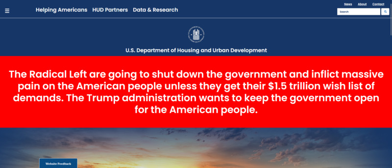 Recent Propaganda From HUD's Website: 