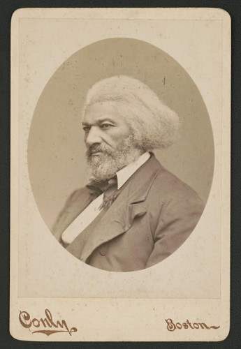 Library of Congress photo of Frederick Douglass
