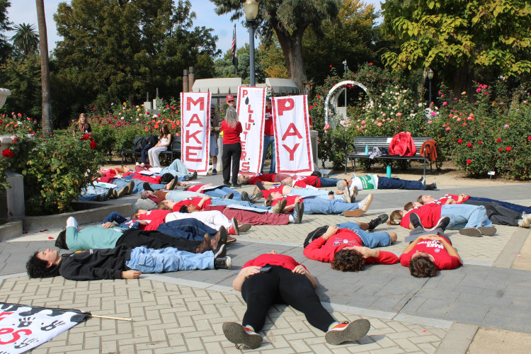 Die-in at the State Capitol