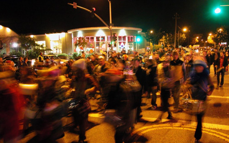 Corner of Pacific Ave. and Spruce St., Santa Cruz