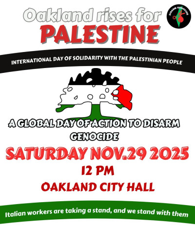 Oscar Grant Plaza
In front of Oakland City Hall