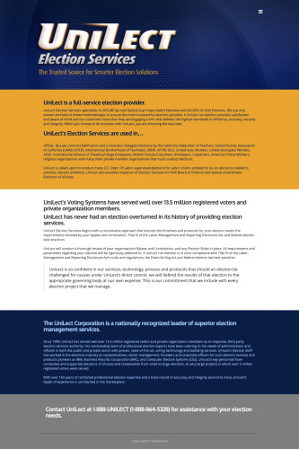 UniLect Election Services Staff Did Not Want Any Photos