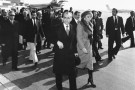 The Shah Of Iran And His Entourage.