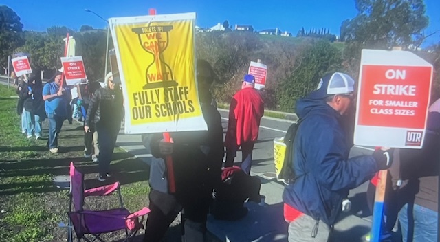 UTR WCCSD teachers are on strike for smaller class and living wages. Teacher and parents are angry about the high turn-over and difficult...