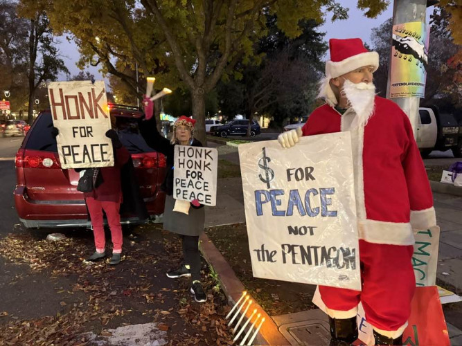 Money for peace, not the Pentagon