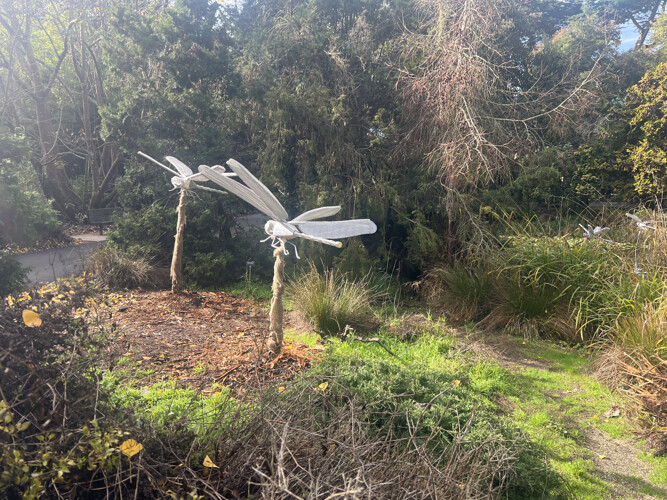 Fake Insects In The Pond For Disney Light Show
