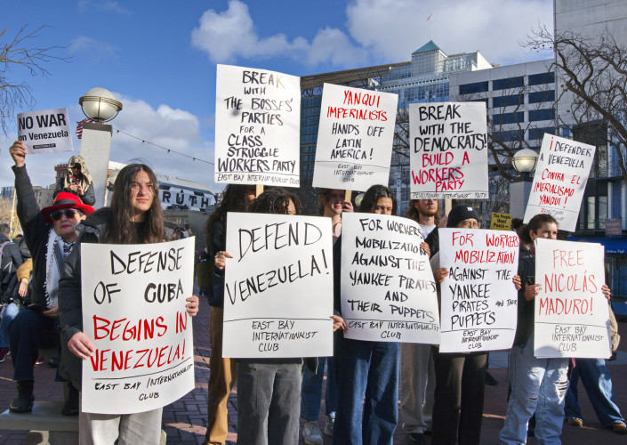 Protests Throughout as U.S. Attacks Venezuela to Grab Country's Oil