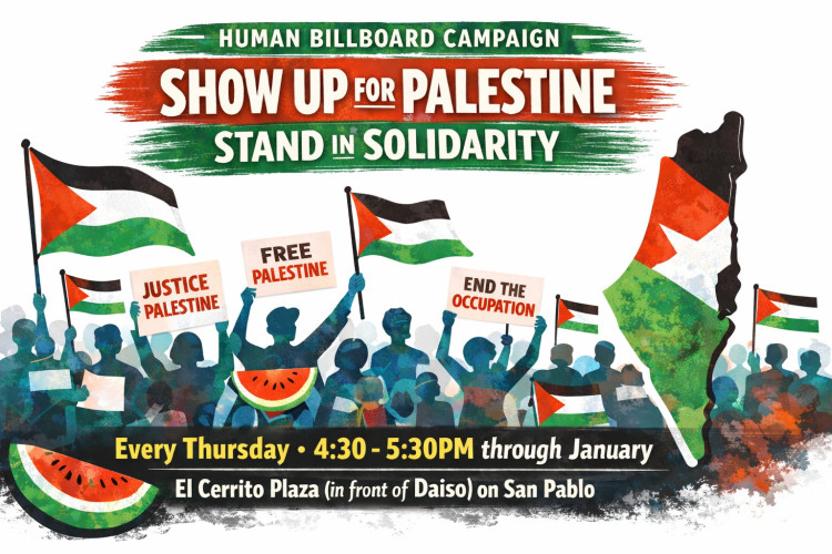 computer generated figures holding Pali flages 