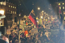  Venezuela Solidarity Campaign provided a classic photo of the rally against Trump in London