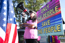 Thousands in Memorial March at Marin County Civic Center