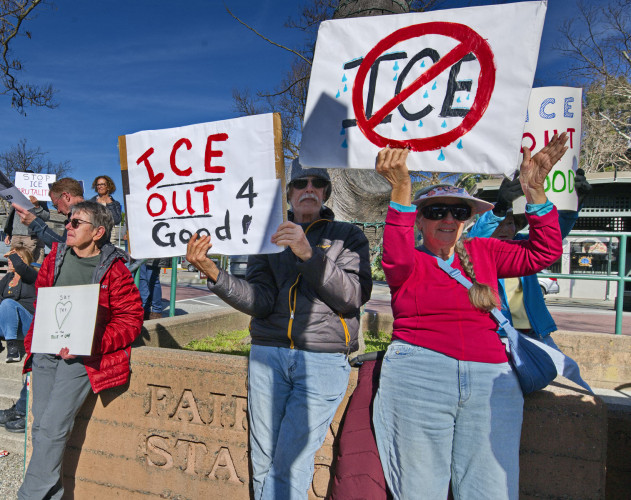 Small Marin County Town Won't be Left Out of National Protest