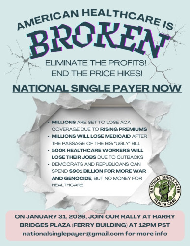 indybay.org - We Need Single Payer Healthcare For All NOW!