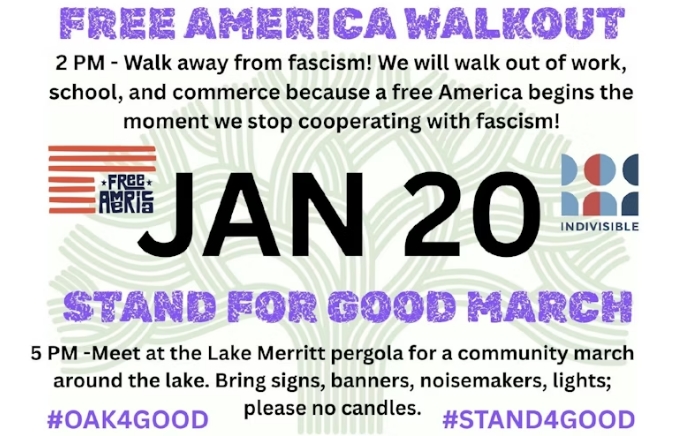 Starting point:

The Pergola at Lake Merritt
599 El Embarcadero
Oakland, CA 94610

Bring signs and banners. Please NO candles.  

This is...