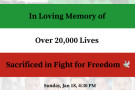 This Sunday, at 4:30 PM, we will gather in Washington Square Park for a peaceful candlelight memorial in solidarity with the people of Ir...