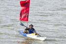 "Kayaktivists" confront Chevron for profiteering from War, Genocide, and environmental destruction from waters next to Richmond refinery.