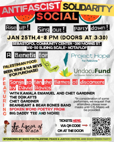 Sebastopol Community Center (390 Morris St).