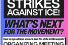 Flyer with organizing meeting information