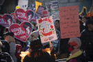 Photos of January 24 Unite to Fight the Far Right Rally held by SF Reproductive Justice