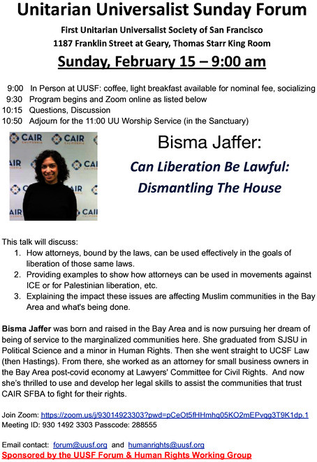 Can Liberation Be Lawful: Dismantling The House