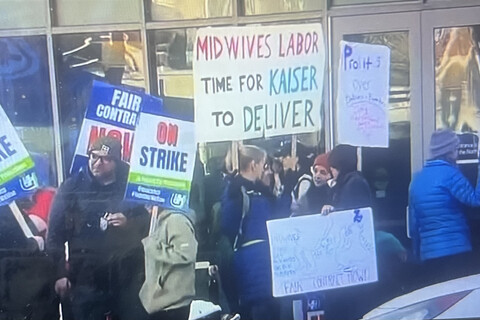 Kaiser Strikers Say Kaiser Is Putting Profits Over Healthcare