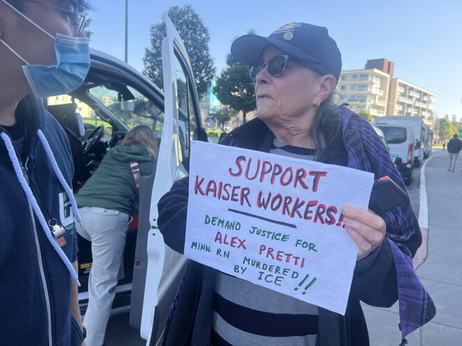 Kaiser Member & Retired IUOE 3 Member Supported The Strike