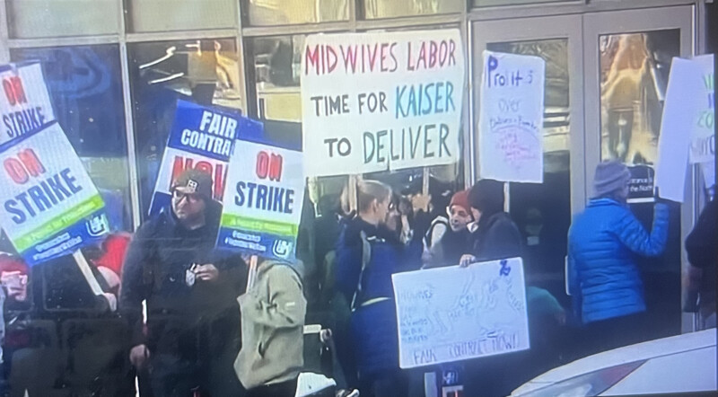 Kaiser Strikers Say Kaiser Is Putting Profits Over Healthcare