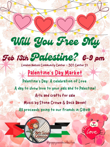 Friday 2/13: Palestine's Day: A Show and Craft Market