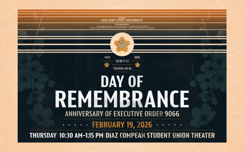 Diaz Compean Student Union Theater
San José State University - center of campus
One Washington Square, San Jose
FREE and open to the co...