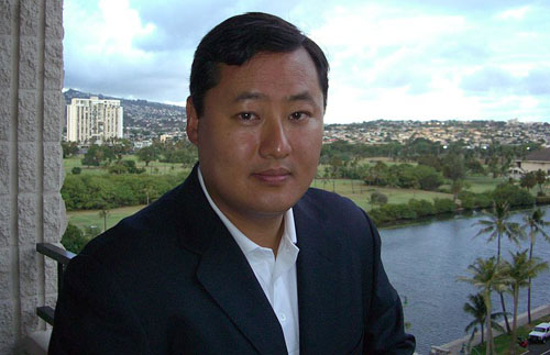 Photo of War Criminal, John Yoo.