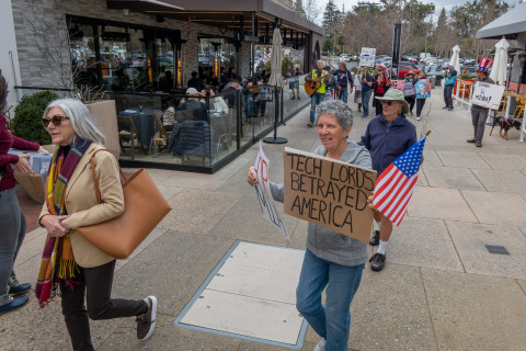 On the one year anniversary of weekly protests outside Tesla showrooms nationwide, with a few international locations as well, protesters...