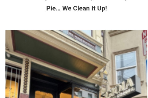 When the Tags Catch Your Eye Like A Big Pizza Pie, We Clean It Up"