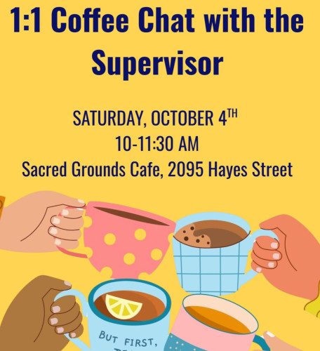 Bilal Coffee Chat Flyer For 10/4/2025 @ Sacred Grounds