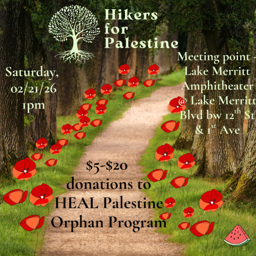 Meet at the Lake Merritt Amphitheater, located on Lake Merritt Boulevard between 12th Street and 1st Avenue