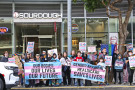 Rainbow Families Action stages family-friendly march and rally to remind Democrats that Healthcare For All means  <b>ALL!</b>