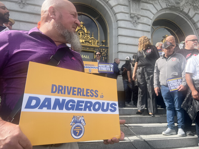 Teamsters Charged Waymos With Being Dangerous