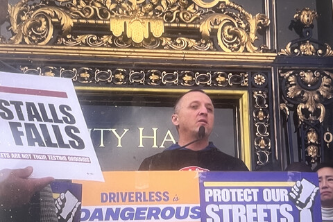 Hector Castellanos With California Gig Workers Spoke