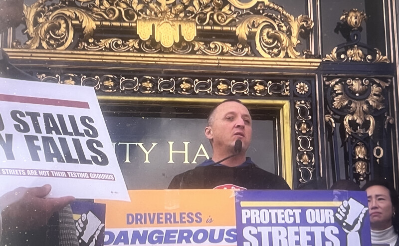 Hector Castellanos With California Gig Workers Spoke