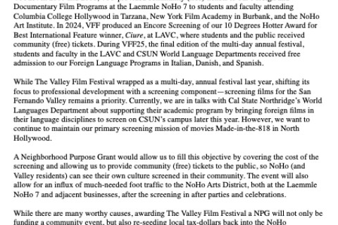 David Krouse Letter of Support 