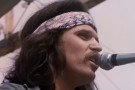 Photo of Country Joe McDonald of Berkeley, at Woodstock in 1969, who passed away recently...