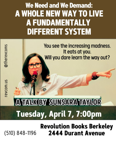 Revolution Books
2444 Durant Avenue
Berkeley, CA