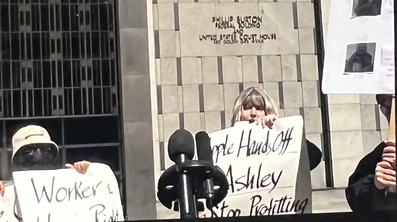 Ashley Gjovik Spoke Out In Front Of SF Federal Court House