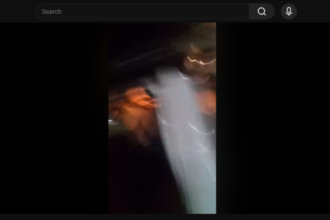 after Lupe's first punch then Lupe smashed the truck door into victim's face